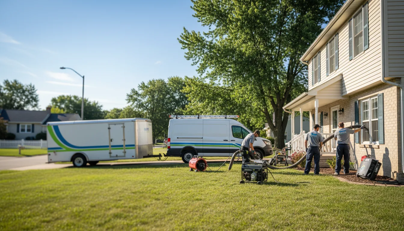 Flooded Basement Restoration And Cleanup With Repair in Bradshaw, NE near me